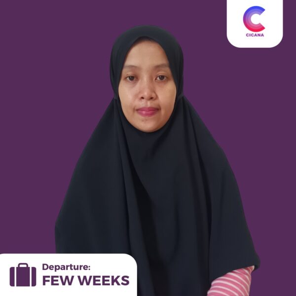 Wulan Tusyani, 33 tahun, Asal Cilacap, beberes masak, Pengalaman 5thn, Gaji 1.0-1.7jt, PP Rawalumbu Bekasi (FINAL)