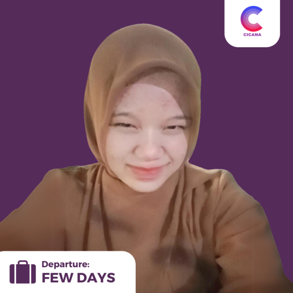 Fitri Endayanti, 18 tahun, Asal Pandeglang, Beberes, Pengalaman 1thn 9bln, Gaji 1.6jt