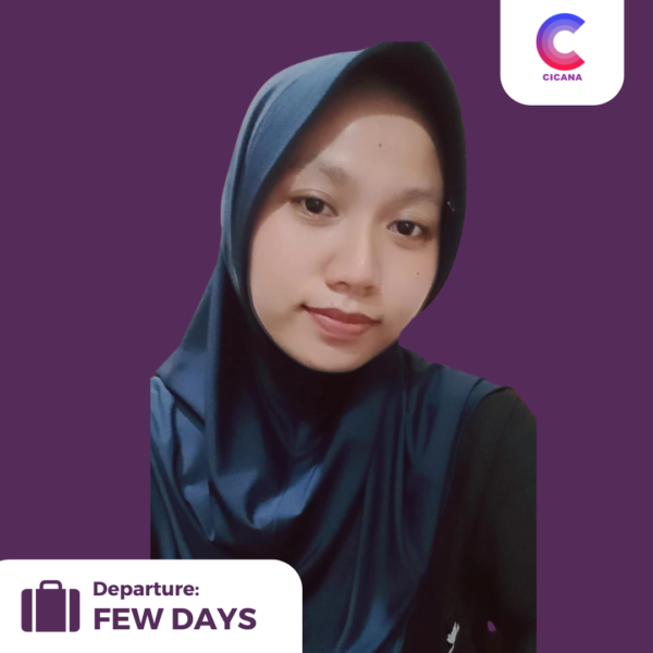Nabsiyah, 25 tahun, Asal Indramayu, Beberes masak, Pengalam 2 thn, Gaji  1.4 – 1.6jt, PP Cengkareng, Jakarta Barat (FINAL)