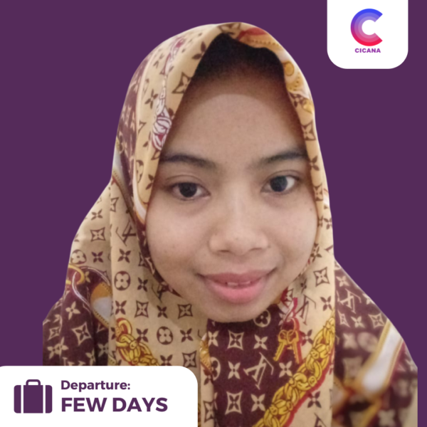 Mailah, 25 tahun, Asal Sampang, Beberes momong, Pemula, Gaji 2 – 2.5jt, PP Bantargebang, Kota Bekasi (FINAL)