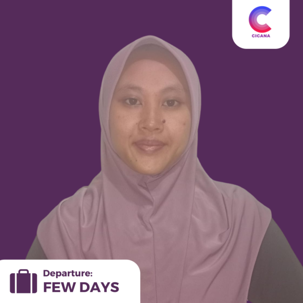 Rifa Tunisa, 22 tahun, Asal Tegal, Beberes masak, Pengalaman 2thn, Gaji 2.3jt