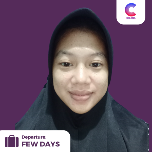 Umayah, 21 tahun, Asal Lebak, Beberes momong, Pengalaman 1thn, Gaji 2.3jt, Mudik 1 thn sekali