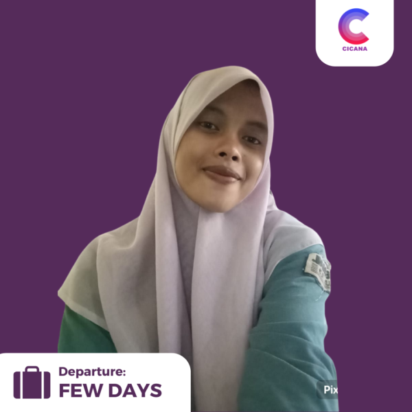 Siti Alimah, 32 tahun, Asal Pekalongan, Beberes masak, Pengalaman 2thn 3bln, Gaji 2.2jt