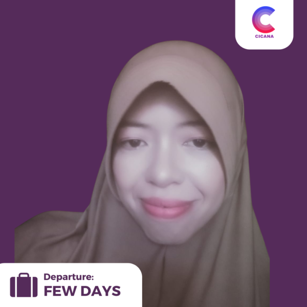 Fitrina Anjerini, 41 tahun, Asal Jakarta Utara, Beberes masak, Pengalaman Pemula, Gaji 2.1 jt, Mudik 1 thn sekali
