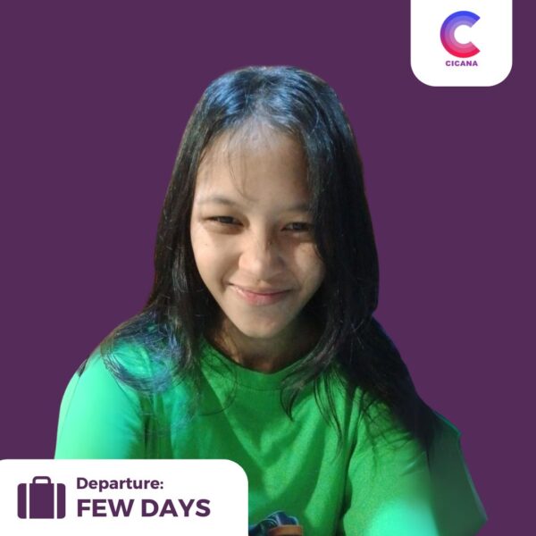 Jihan Anita Mahribi, 18 tahun, Asal Jakarta Selatan, Beberes momong, Pengalaman 1thn, Gaji 2-2.5 jt, PP Mampang Prapatan, Jakarta Selatan (FINAL)