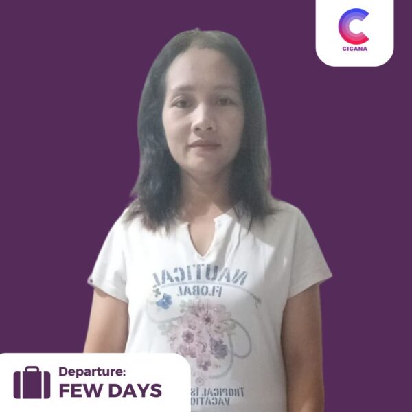 Maria Veronica, 38 tahun, Asal Bekasi, Beberes momong, Pengalaman 2 thn, Gaji 2.0 – 2.5 jt, PP Cikarang Utara, Bekasi (FINAL)