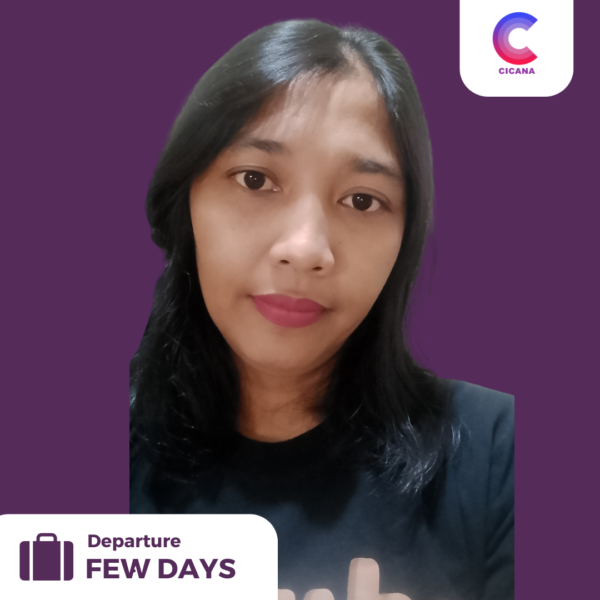 Jamis Febri Wulan Dari, 32 tahun, Asal Jakarta Selatan, Beberes masak, Pengalaman 3thn 6bln, Gaji 1.6 - 1.8jt, PP Pondok Labu, Jakarta Selatan (FINAL)