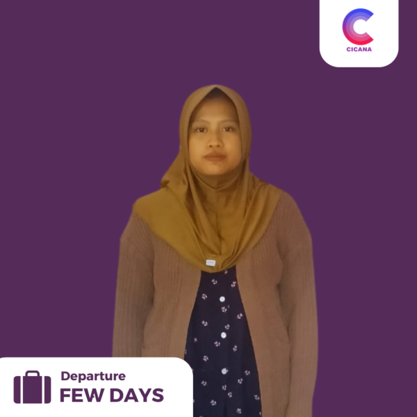 Maesaroh, 23 tahun, Asal Lebak, Beberes masak, Pengalaman 3thn 10 bln, Gaji 1.6 – 1.8 jt, PP Cipondoh, Tangerang (FINAL)