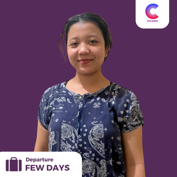 Evi Komalasari, 18 tahun, Asal Banten, Beberes masak, Pengalaman 6 thn, Gaji 2.5 jt, Mudik 1 thn sekali