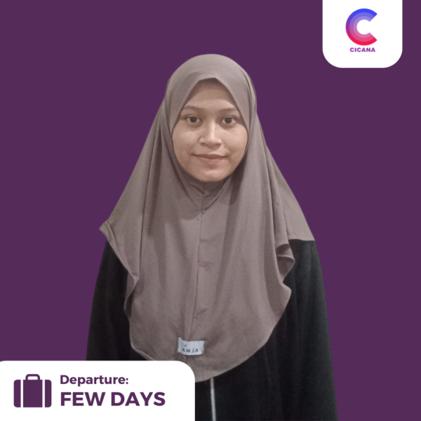 Siti Faiza Nur Rokmah, 20 Tahun, Asal Brebes, Beberes momong, Pengalaman 1thn10bln, Gaji 1.7-2.0jt, PP Cipinang Timur, Jakarta Timur (FINAL)