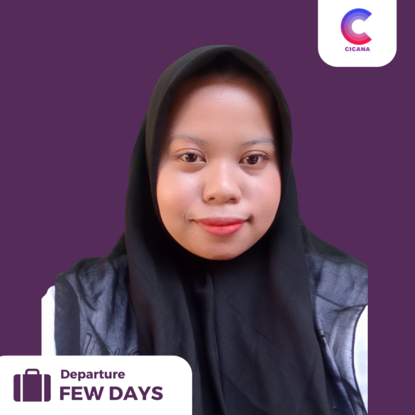 Santi Nia Ningrum, 19 Tahun, Asal Cianjur, Babysitter, Pengalaman 4thn, Gaji 2.5jt (Gaji belum termasuk uang cuti)