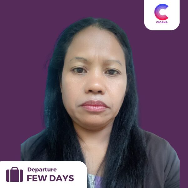 Maria Magdalena Daido Pare, 35 tahun, Asal Sumba Barat Daya, Beberes masak, Pengalaman 4thn, Gaji 2.5jt