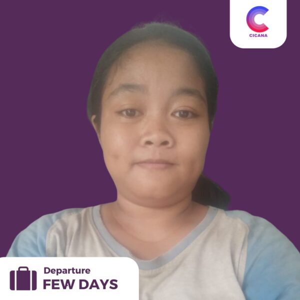 Nurliana, 24 tahun, Asal Jakarta Pusat, Babysitter, Pengalaman 1thn, Gaji 2.3 – 2.7 jt, PP Mustika Jaya, Bekasi (FINAL)