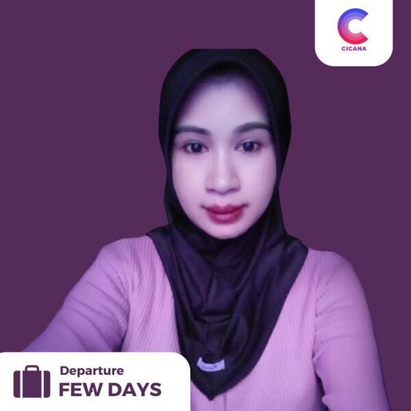 Rahmawati, 35 tahun, Asal Garut, Beberes masak, Pengalaman 1thn 6bln, Gaji 2.3jt