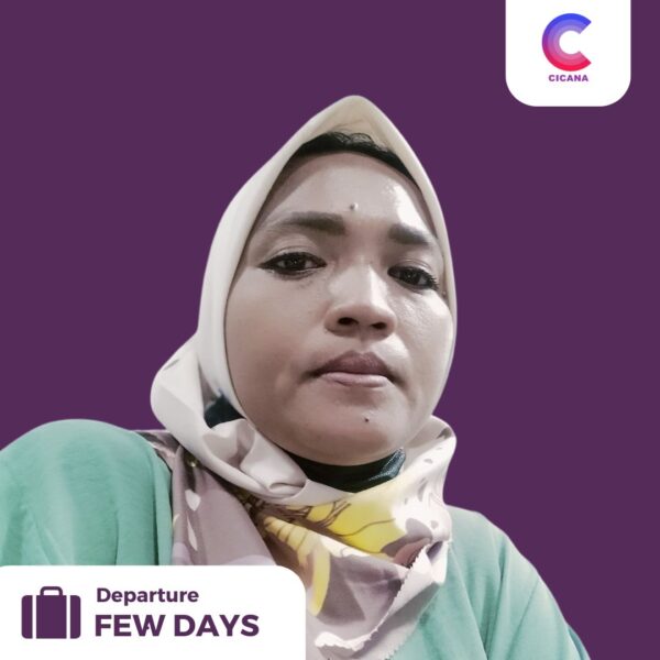 Suci Pujianti, 38 tahun, Asal Jakarta Timur, Beberes masak, Pengalaman 3thn, Gaji 1.6 – 1.8 jt, PP Jatinegara, Jakarta Timur (FINAL)