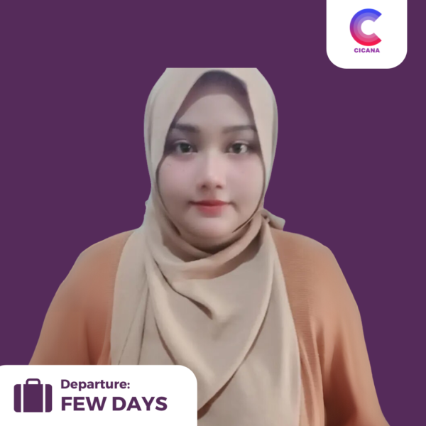 Zharah Nabila Arief Putri, 29 Tahun, Asal Jakarta, Beberes momong, Pengalaman <1tahun, Gaji 2.0-2.5jt, PP Gambir, Jakarta Pusat (FINAL)