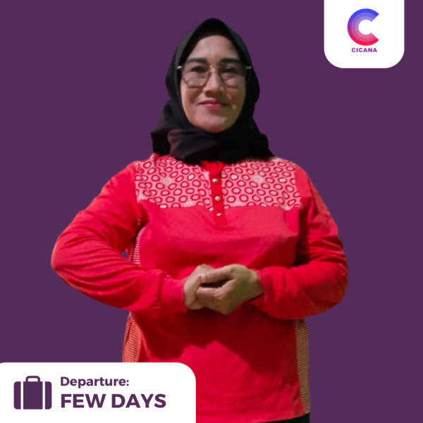 Novi Erlina, 39 Tahun, Asal Sumatera, Beberes momong, Pengalaman 4tahun, Gaji 2.6jt, Mudik 1tahun sekali