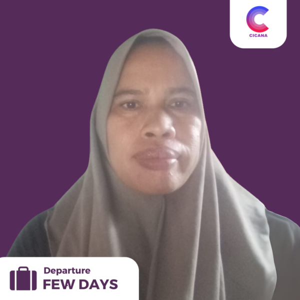 Rohimah, 41 Tahun, Asal Cilegon, Beberes momong, Pengalaman <1 Tahun, Gaji 2.3jt