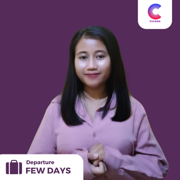 Neli Agustin, 19 Tahun, Asal Indramayu, Beberes masak, Pengalaman Pemula, Gaji 2.0jt, Mudik 1 tahun sekali