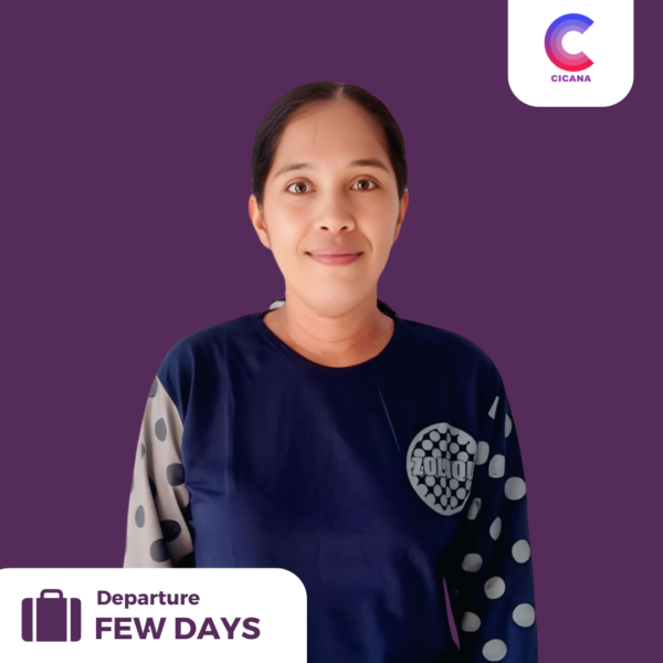 Ratinah, 45 Tahun, Asal Indramayu, Babysitter Bersertifikat, Pengalaman 3 Tahun 6 Bulan, Gaji 3.5jt (Gaji belum termasuk uang cuti)