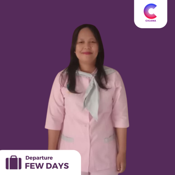 Maimunah Sahar, 44 Tahun, Asal Jakarta Timur, Babysitter (Bersertifikat), Pengalaman 7tahun, Gaji 4.0jt (Gaji belum termasuk uang cuti), Mudik 1 tahun sekali