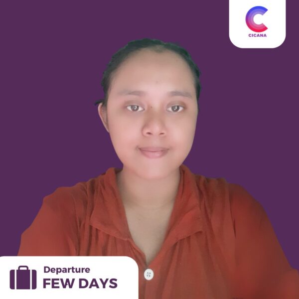 Ami Sulistia, 23 Tahun, Asal Cilacap, Beberes momong, Pengalaman 3 tahun, Gaji 1.7-2.0jt, PP Gandasari, Bekasi (FINAL)