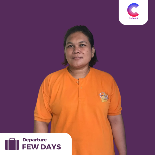 Ervina Natalia, 39 Tahun, Asal Bekasi, Beberes masak, Pengalaman 1 Tahun 6 Bulan, Gaji 1.6 - 1.8jt, PP Babelan, Bekasi (FINAL)