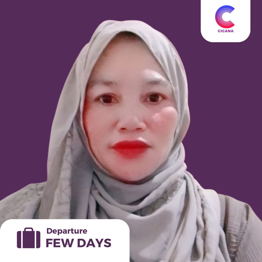 Nenah, 42 tahun, Asal Sukabumi, Beberes masak, Pengalaman 3 Tahun 6 Bulan, Gaji 2.5jt