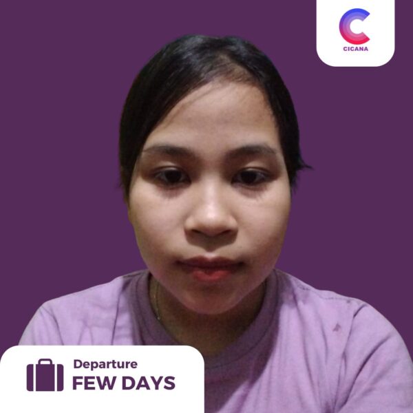 Rini Rindayanti, 18 tahun, Asal Cianjur, Beberes masak, Pengalaman 3 tahun, Gaji 1.6-1.8jt, PP Grogol, Jakarta Barat (FINAL)