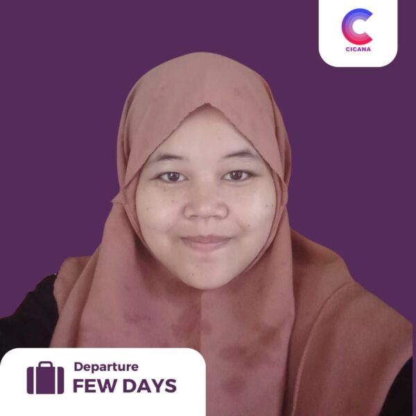 Siti Aisyah, 29 tahun, Asal Sukabumi, Beberes masak momong, Pengalaman Pemula, Gaji 2.2jt