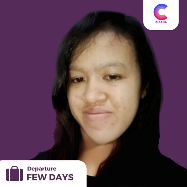 Siti Nurlaela, 31 Tahun, Asal Subang, Beberes masak, Pengalaman 3 Tahun 5 Bulan, Gaji 2.4jt, Mudik 1 tahun sekali