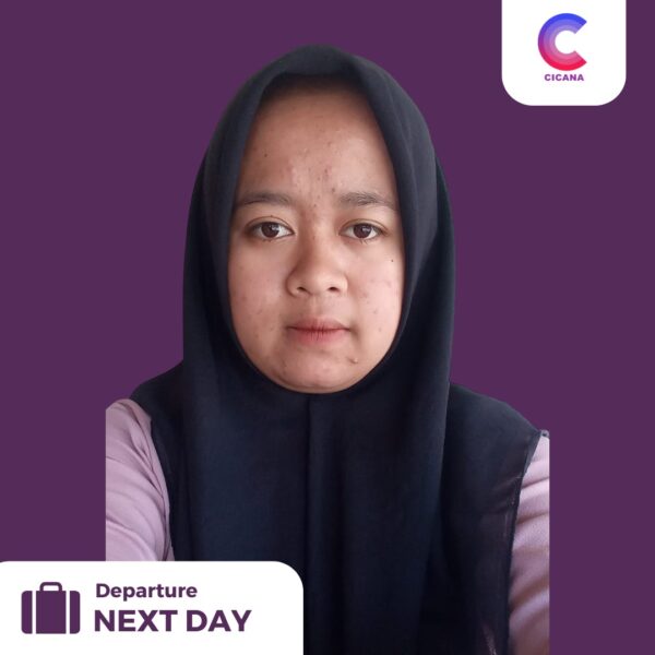 Risa Nur Asti, 23 tahun, Asal Garut, Beberes momong, Pengalaman Pemula, Gaji 2.0 jt
