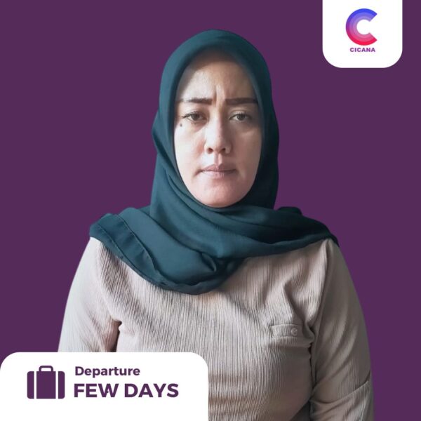 Sri Nurhayati, 40 tahun, Asal Bogor, Perawat Lansia, Pengalaman 2 Tahun 6 Bulan, Gaji 3.0jt (Gaji belum termasuk uang cuti)