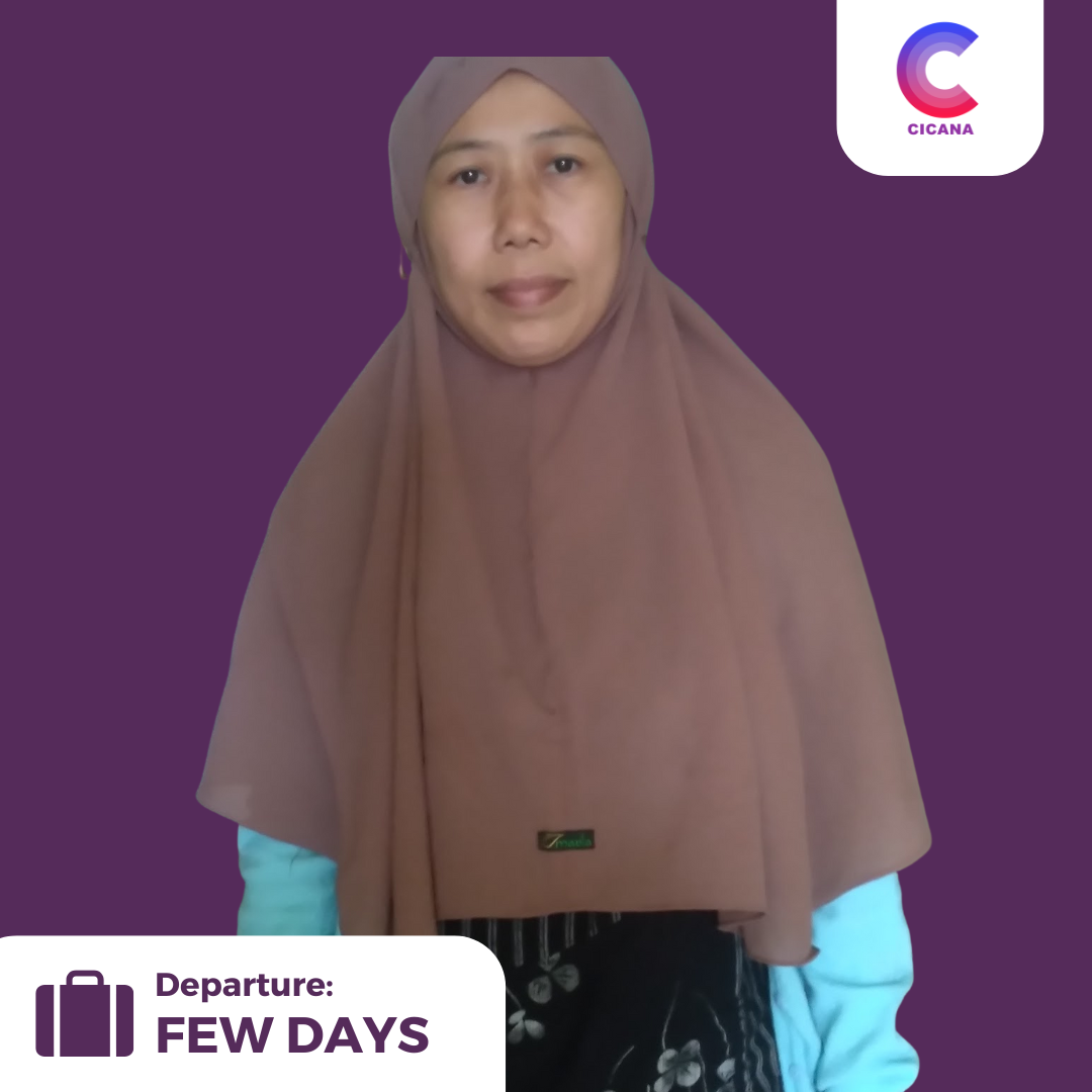 Sopiyah, 44 tahun, Asal Purbalingga, Beberes masak, Pengalaman 1tahun6bulan, Gaji 1.4-1.6jt, PP Tanjung Priok, Jakarta Utara (FINAL)
