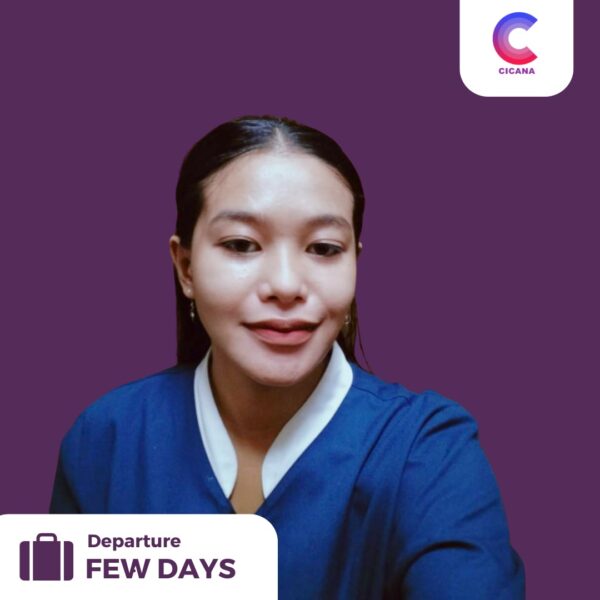 Siti Fatimah, 21 tahun, Asal Sukabumi, Babysitter, Pengalaman 4tahun, Gaji 2.5jt (Gaji belum termasuk uang cuti)