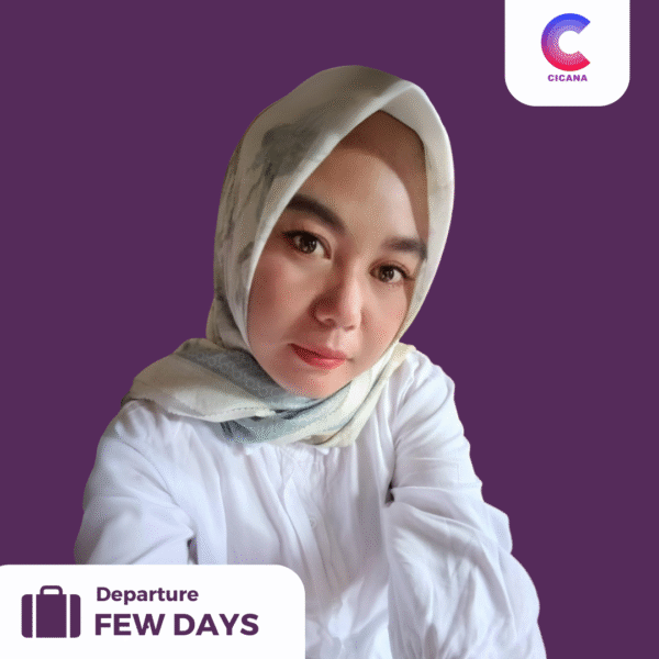 Elis, 37 tahun, Asal Majalengka, Babysitter, Pengalaman 1 Tahun, Gaji 2.5jt (Gaji belum termasuk uang cuti)