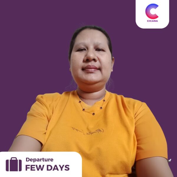 Watik Hardanti, 41 tahun, Asal Batang, Caregiver, Pengalaman 4tahun, Gaji 3.5jt