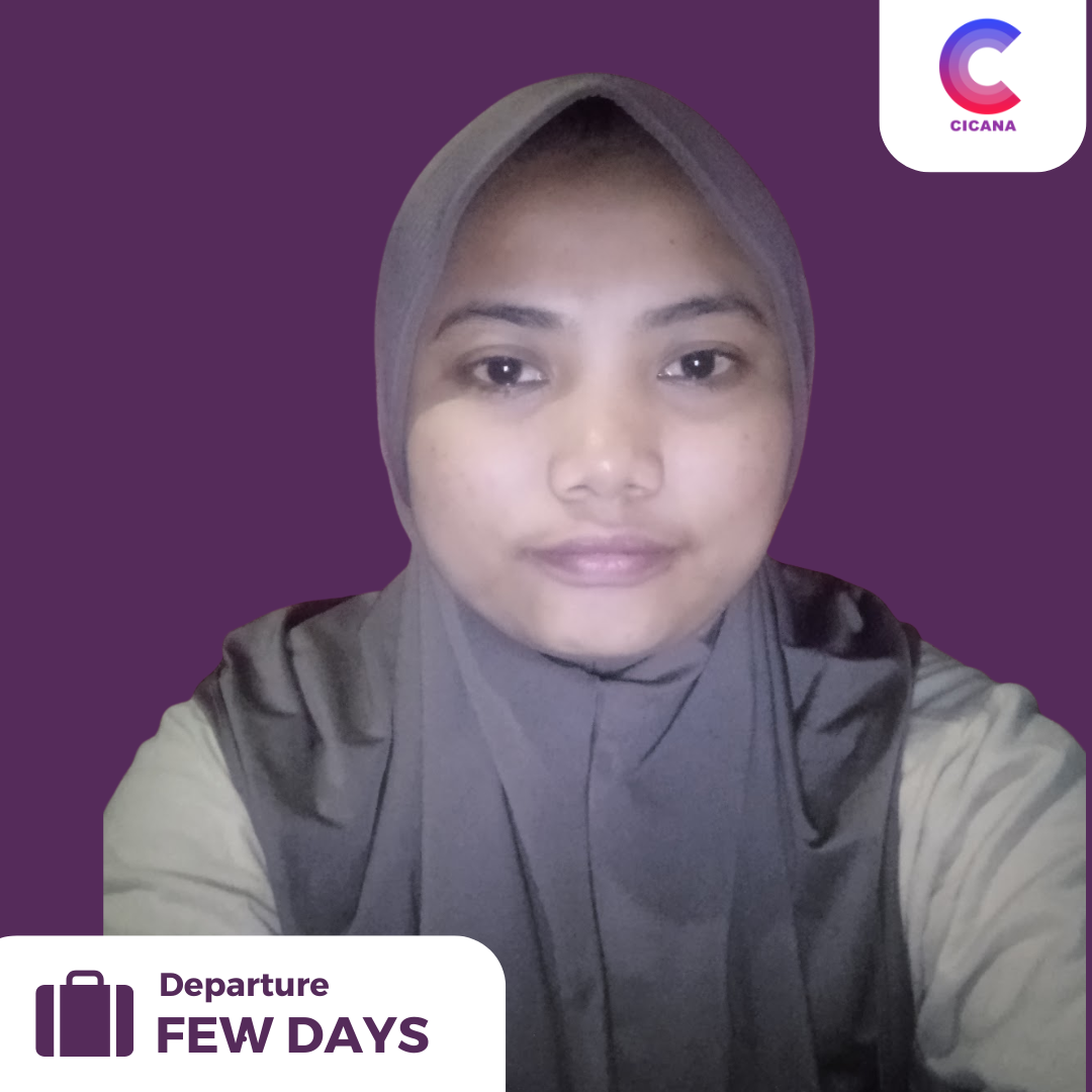 Eti Suhaeti, 25 Tahun, Asal Kuningan, Babysitter, Pengalaman 3 tahun, Gaji 2.8 Juta (Gaji belum termasuk uang cuti)