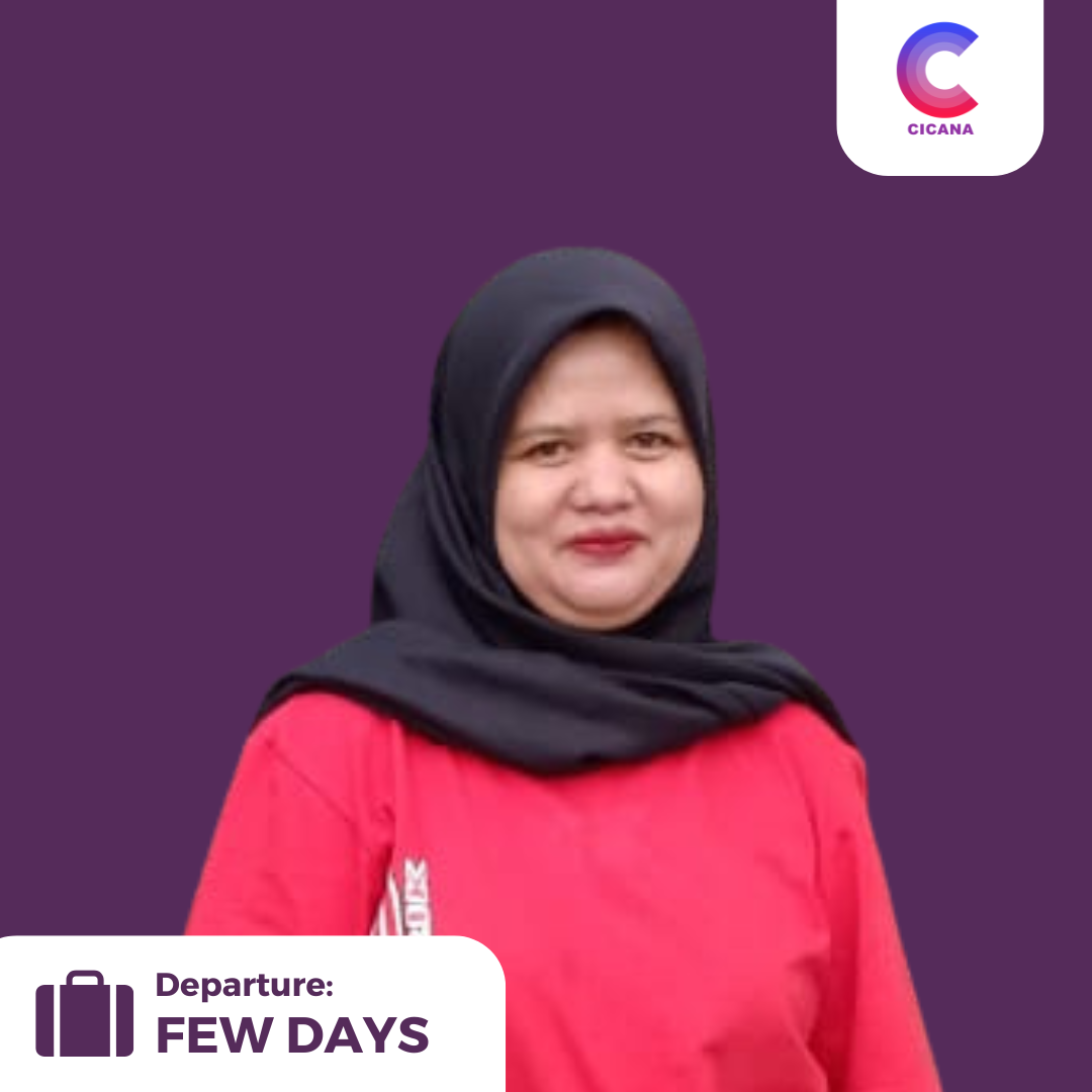 Siti Sofiah, 38 Tahun, Asal Purwakarta, Beberes masak, Pengalaman 3tahun, Gaji 2.4 Juta