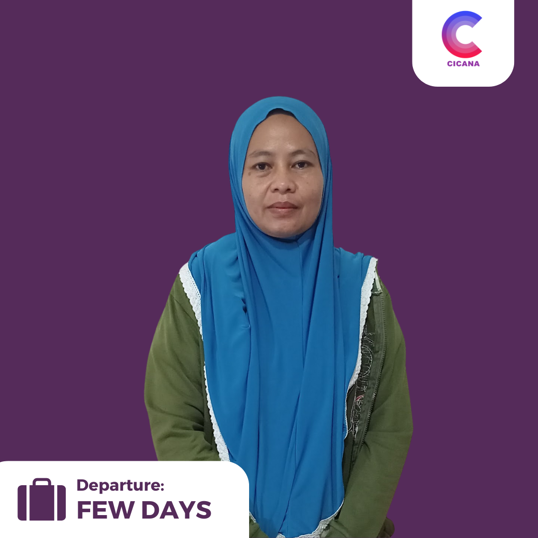 Nur'aeni, 42 tahun, Asal Cirebon, Beberes momong, Pengalaman <1tahun, Gaji 2.0jt - 2.5jt, PP Kebayoran Baru, Jakarta Selatan (FINAL)