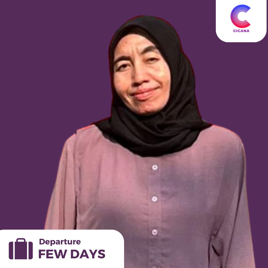 Tini Suhartuti, 42 Tahun, Asal Lampung, Beberes momong, Pengalaman 10 bulan, Gaji 2.5 Juta