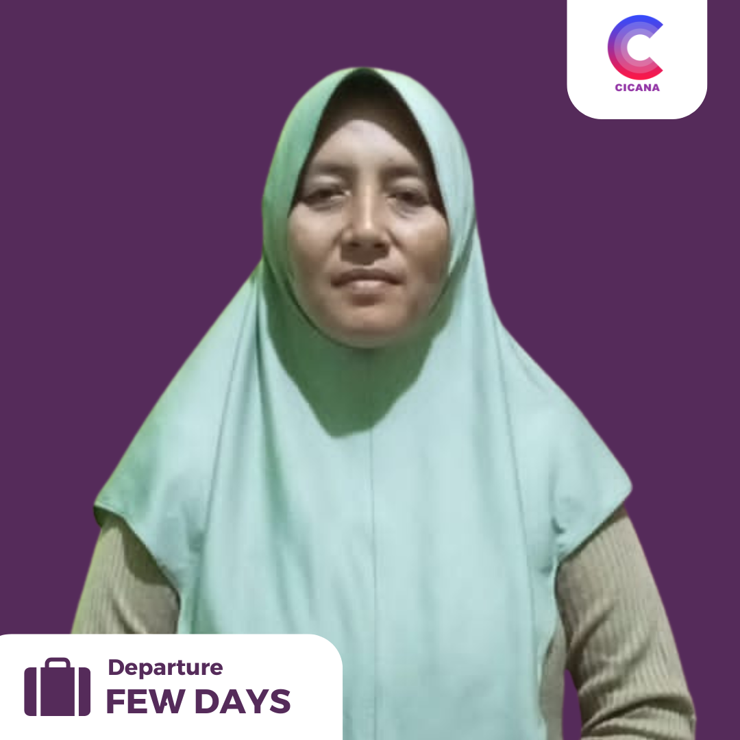 Arsih, 46 Tahun, Asal Cirebon, Beberes masak momong, Pengalaman 3 Tahun, Gaji 2.5 Juta