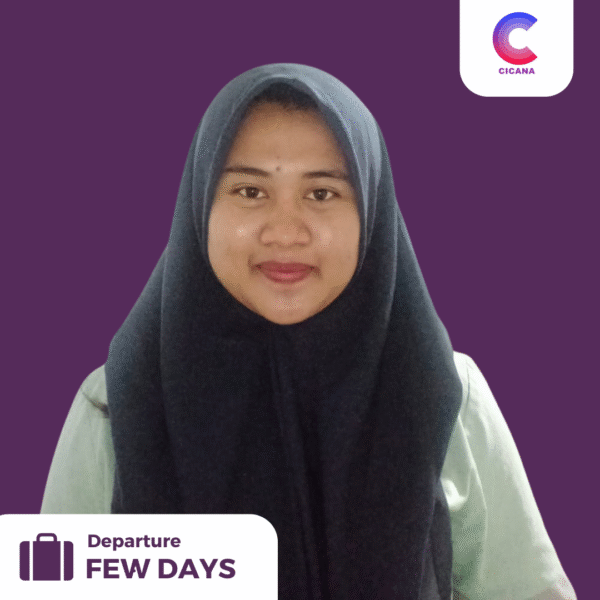 Sayami, 19 tahun, Asal Brebes, Babysitter, Pengalaman 3 tahun 6 bulan, Gaji 3.0jt, Mudik 1 tahun sekali, (Gaji belum termasuk uang cuti)