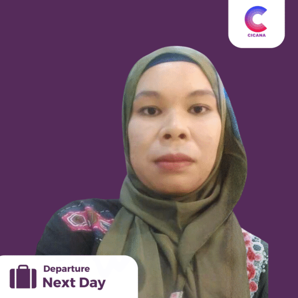 Sumilih, 45 tahun, Asal Banjarnegara, Caregiver, Pengalaman 7 tahun, Gaji 3.5jt (Gaji belum termasuk uang cuti) (Bersedia mudik 1 tahun sekali)