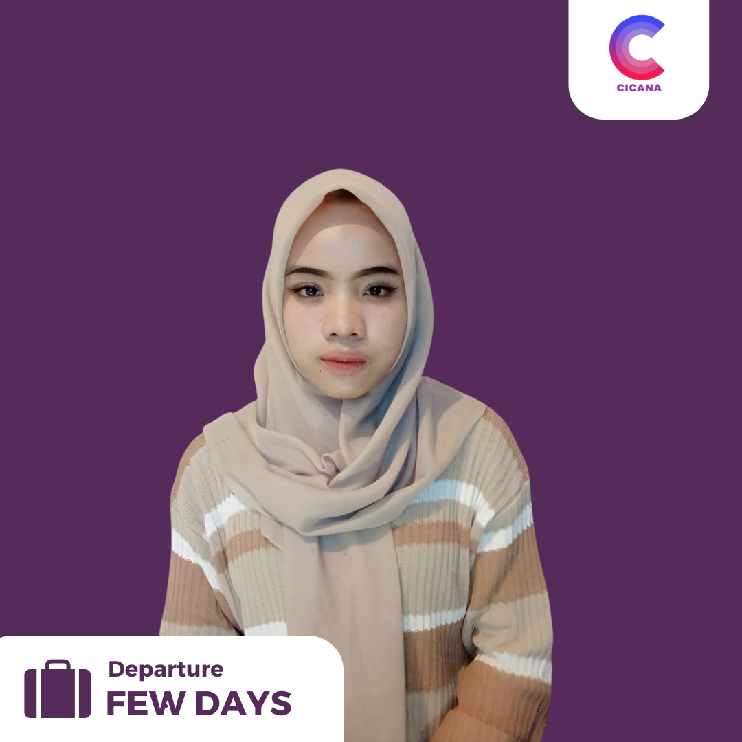 Nurhanah, 20 Tahun, Asal Lebak, Beberes momong, Pengalaman 6 Tahun 6 Bulan, Gaji 2.5 Juta (Khusus Daerah Tangerang)