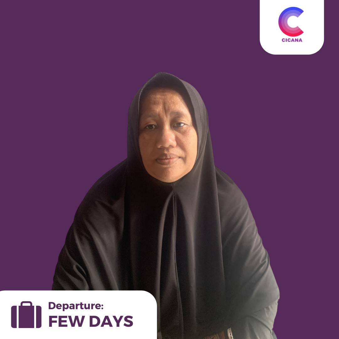 Khemah Malini, 43 Tahun, Asal Banyumas, Beberes masak, Pengalaman 5tahun, Gaji 1.4jt-1.6jt, PP Cinere, Depok (FINAL)