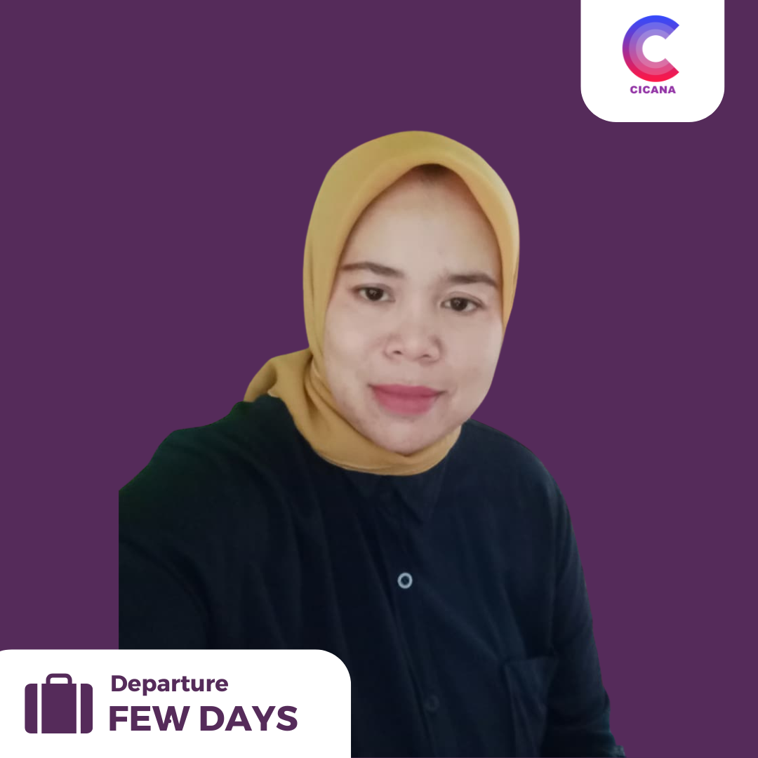 Paridah, 43 Tahun, Asal Sukabumi, Beberes masak, Pengalaman Pemula, Gaji 2.0 Juta