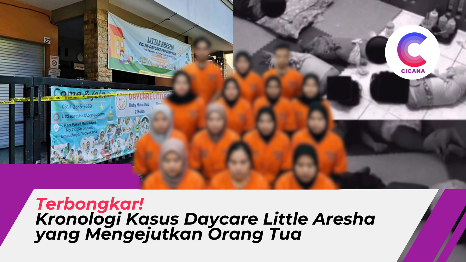 kronologi kasus daycare Little Aresha Jogja