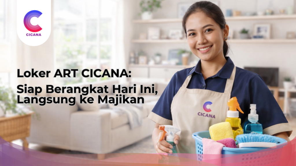 LOKER ART BERANGKAT HARI INI: LANGSUNG BERANGKAT MAJIKAN