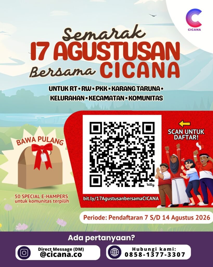Open Collaboration ! Rayakan Semarak 17 Agustus  Bersama Cicana
